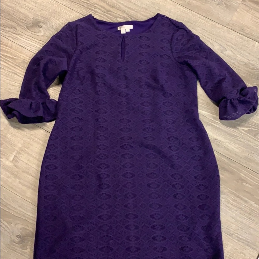 Purple dress